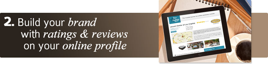 2. Build Your Business With Ratings & Reviews On Your Online Profile